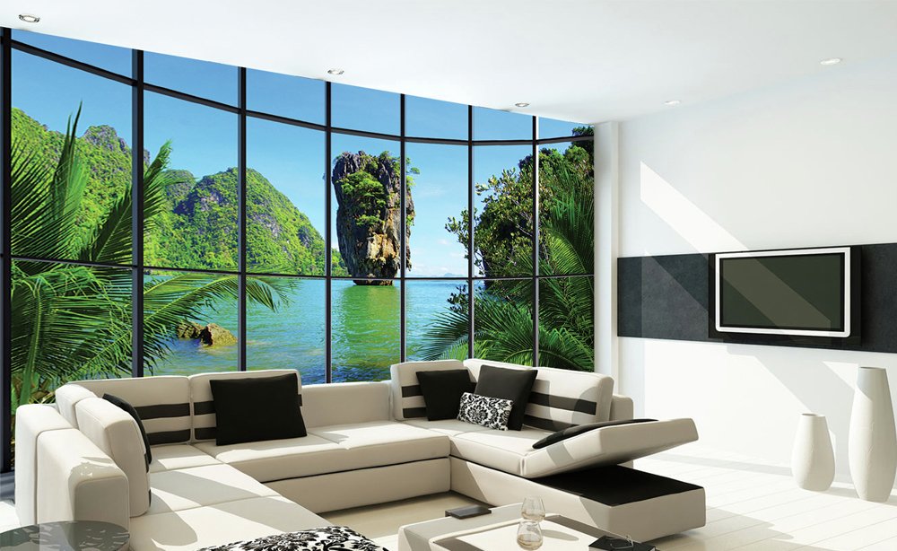 1Wall Thailand Window Wall Mural