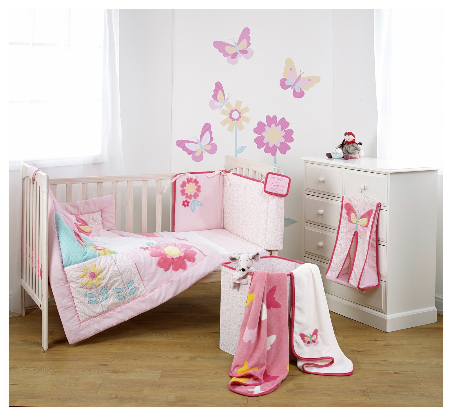 cot bumper set argos