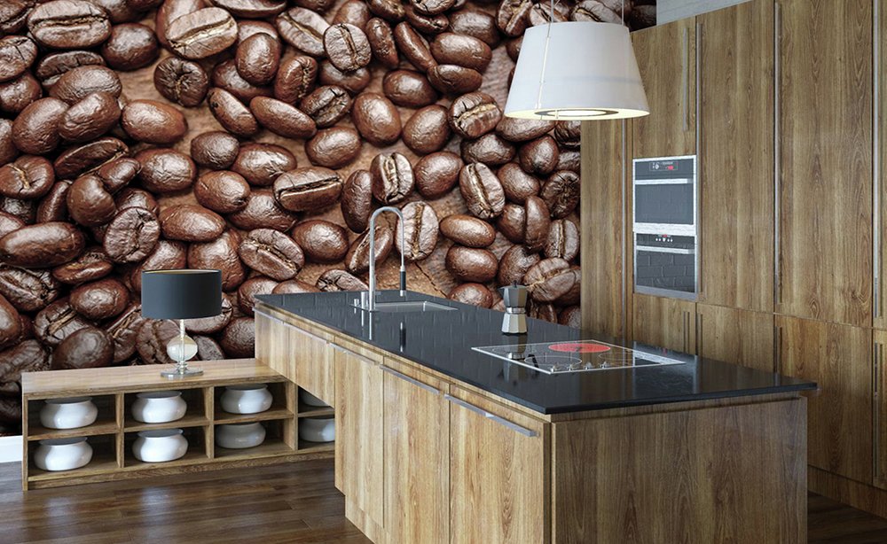 1Wall Coffee Bean Wall Mural