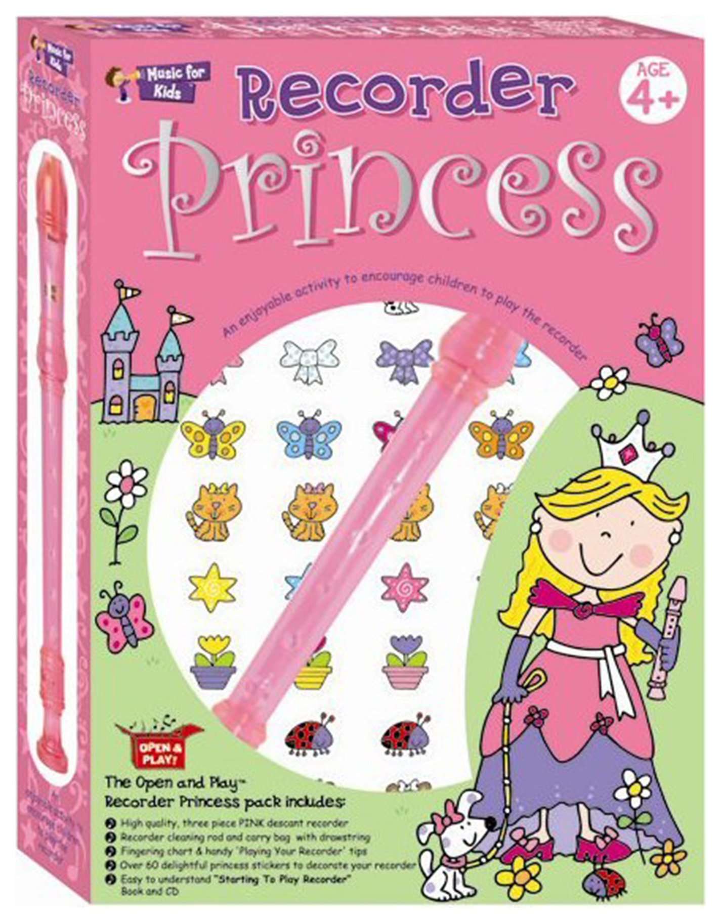 Music for Kids Princess Recorder Pack