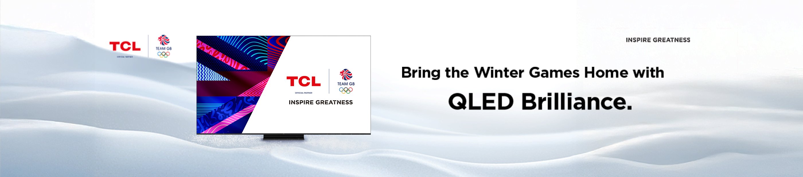 TCL. Bring the Winter games home with QLED brilliance.