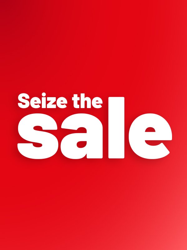 Seize The sale. shop our winter sale.