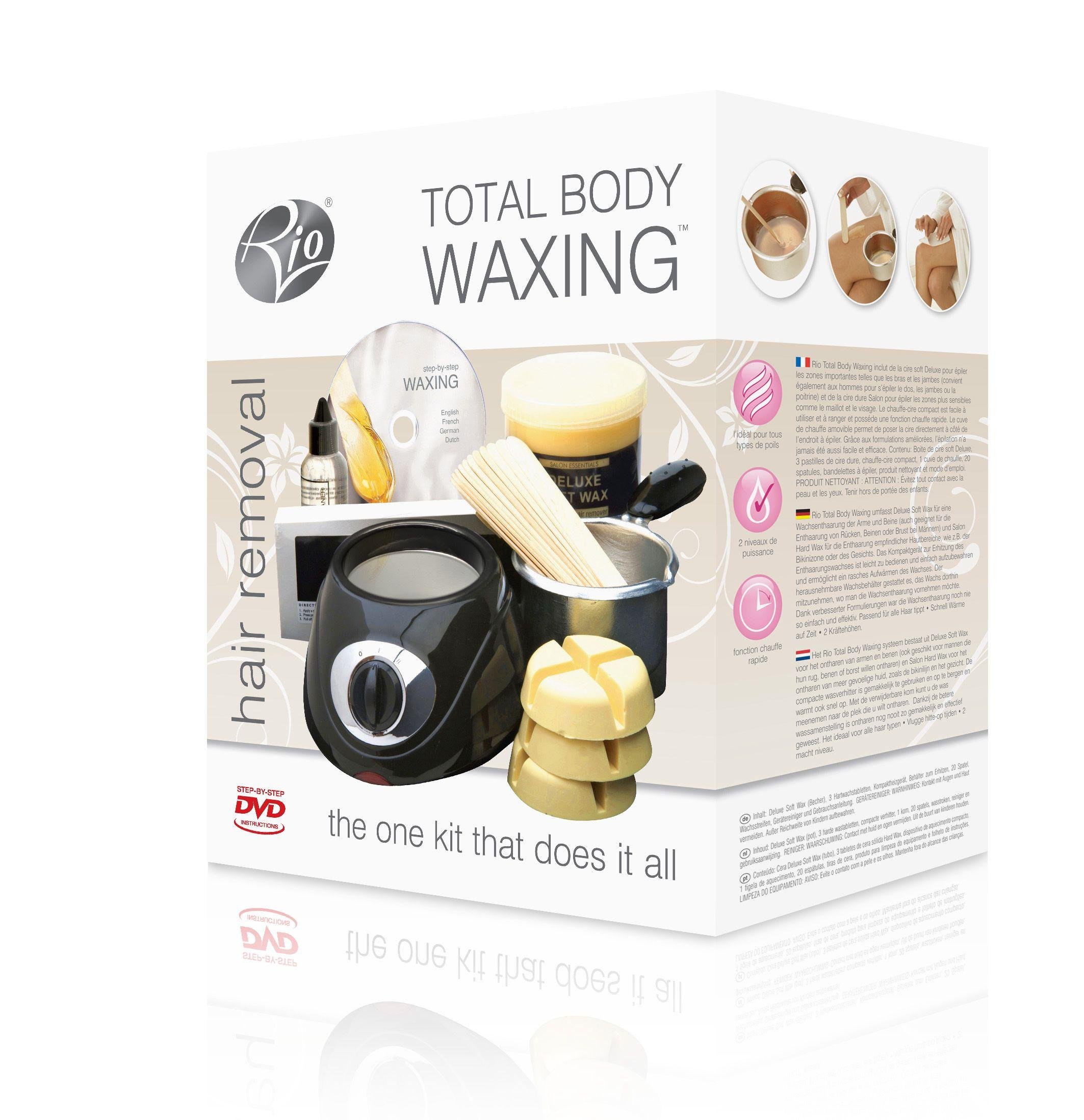 Rio Total Body Waxing Hair Removal Kit review