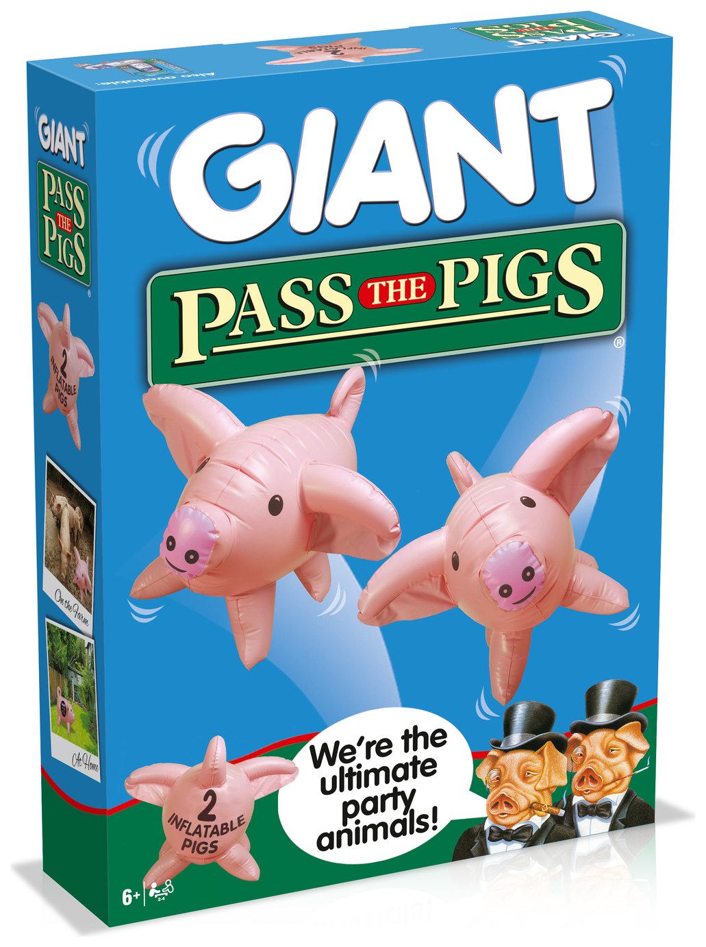 Giant Pass the Pigs Inflatable Dice Game