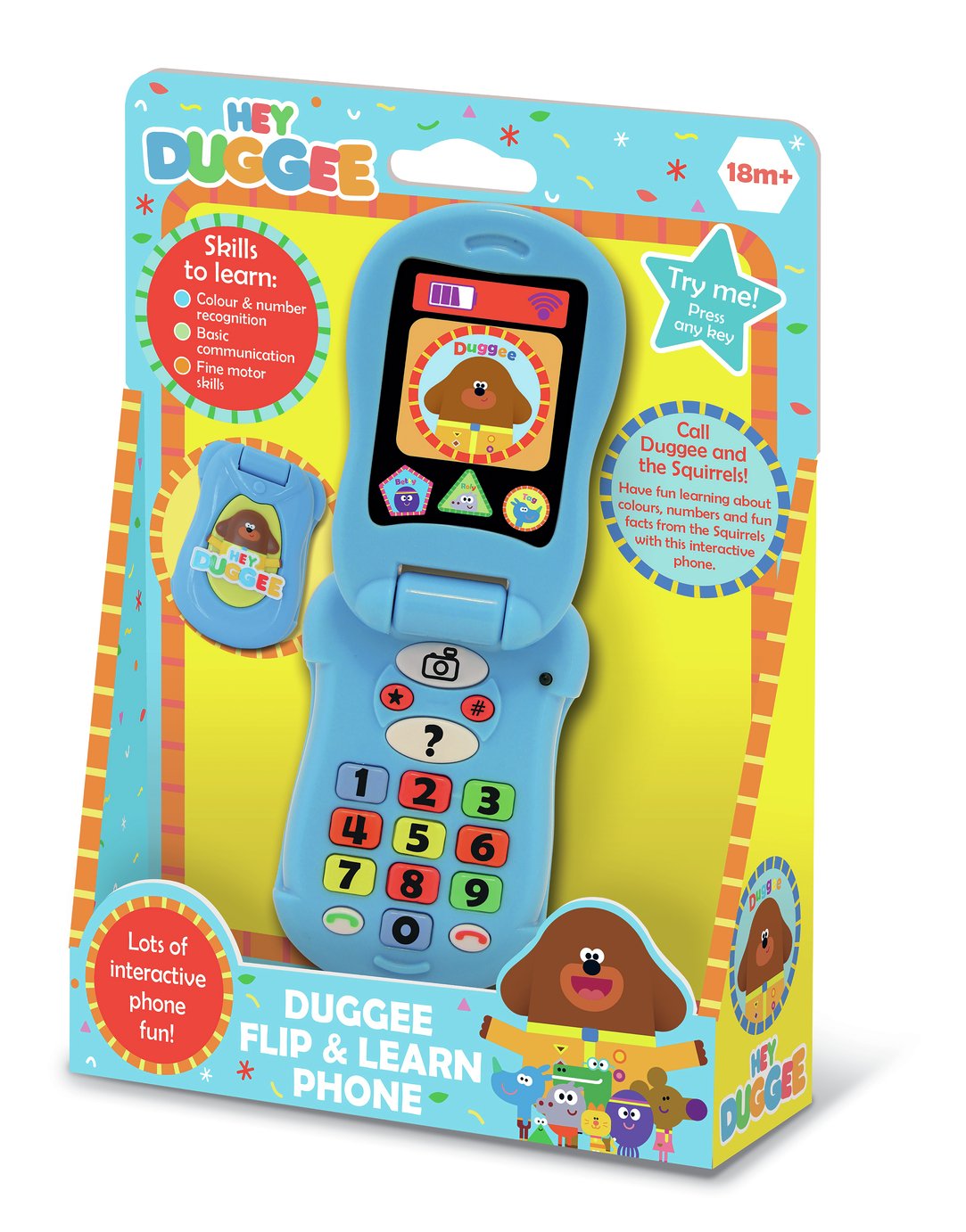 Hey Duggee Flip and Learn Phone