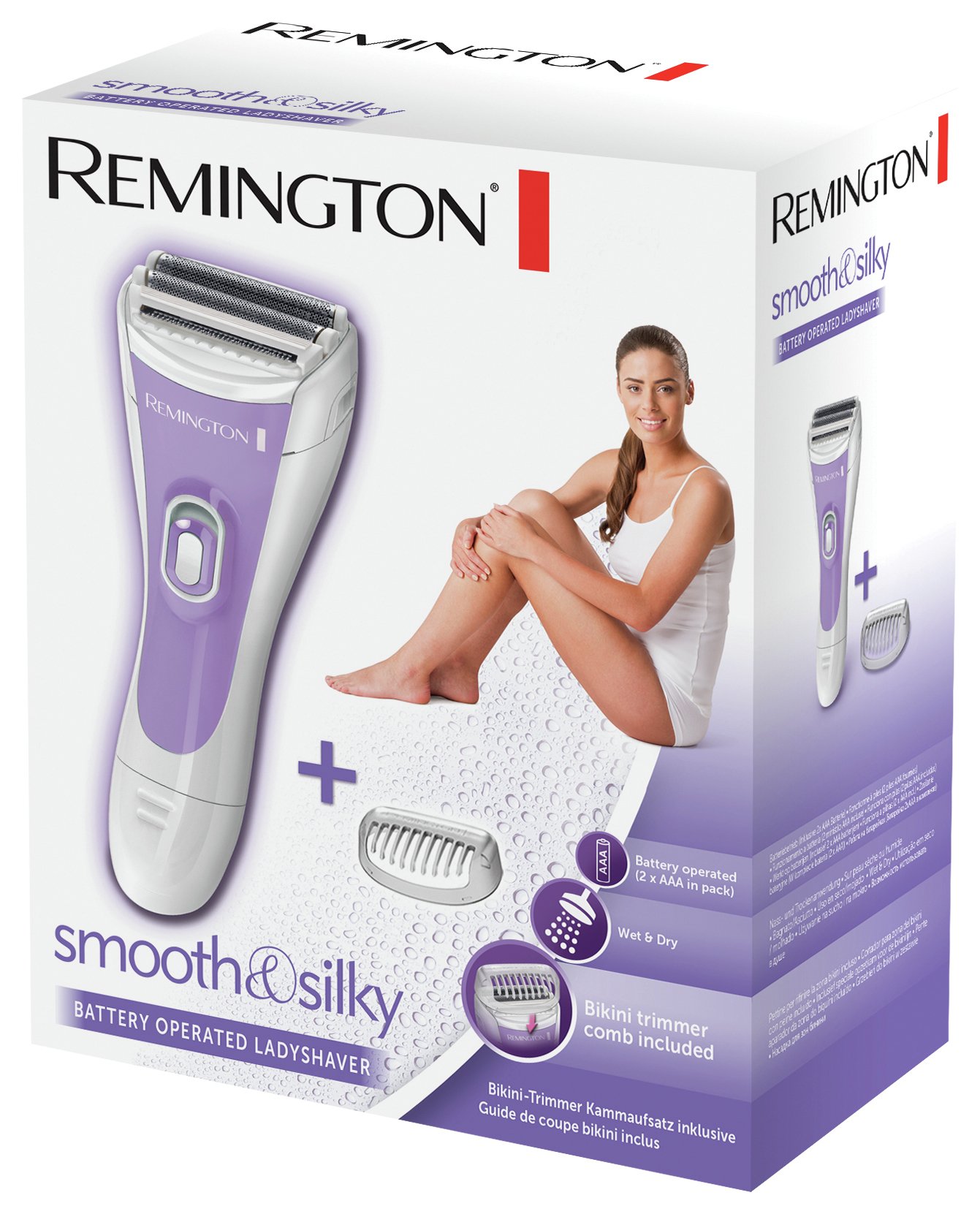 Remington Smooth & Silky Wet and Dry Cordless Lady Shaver Reviews