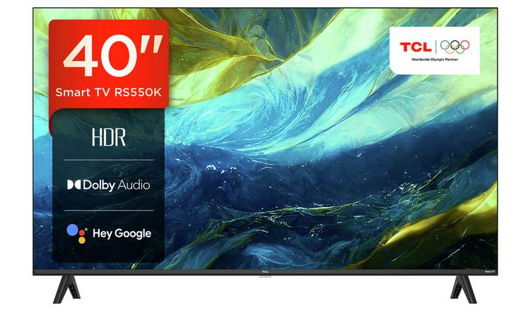 TCL 40 Inch 40RS550K Smart Full HD LED Roku TV