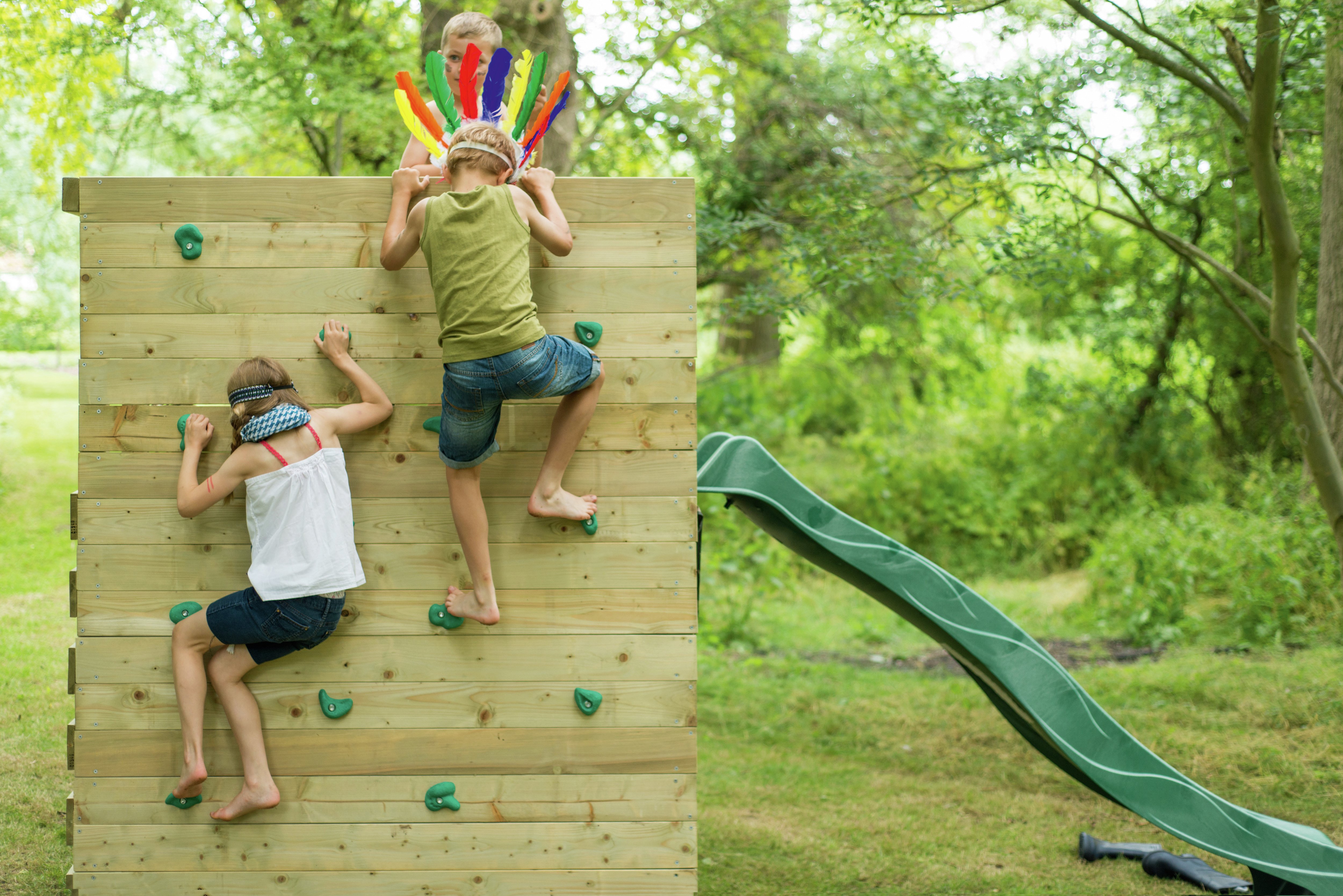 wooden play centre