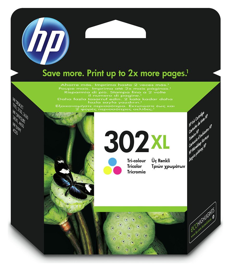 HP 302 XL Original Ink Cartridge Multi Colour Pack review