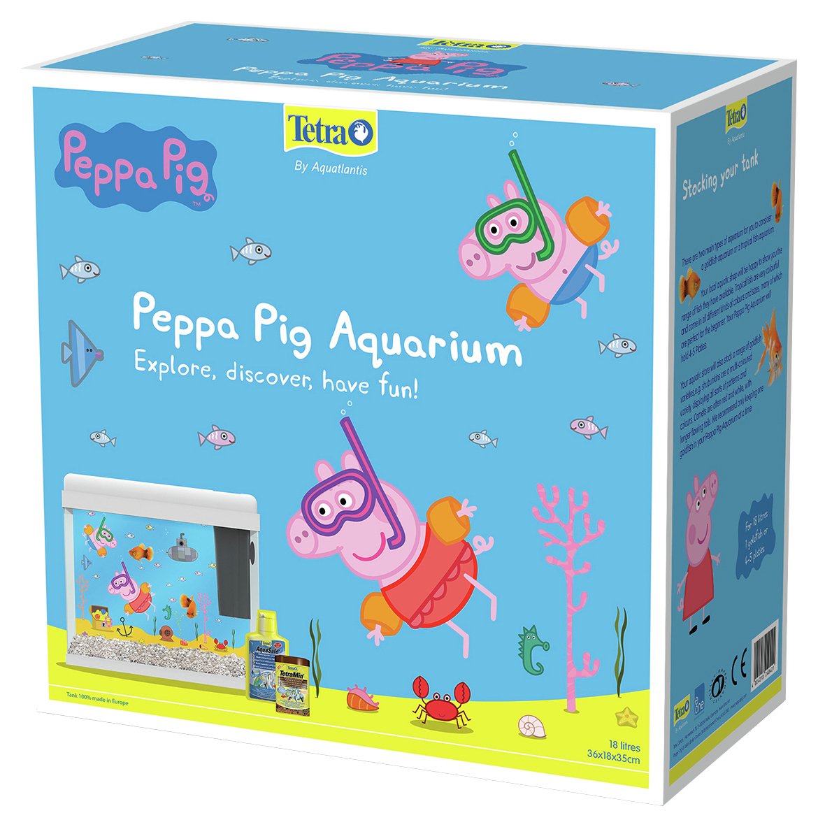 pets at home peppa pig fish tank