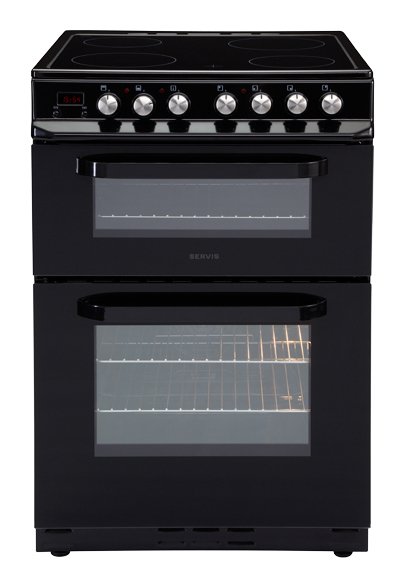 Servis DC60B Electric Cooker - Black