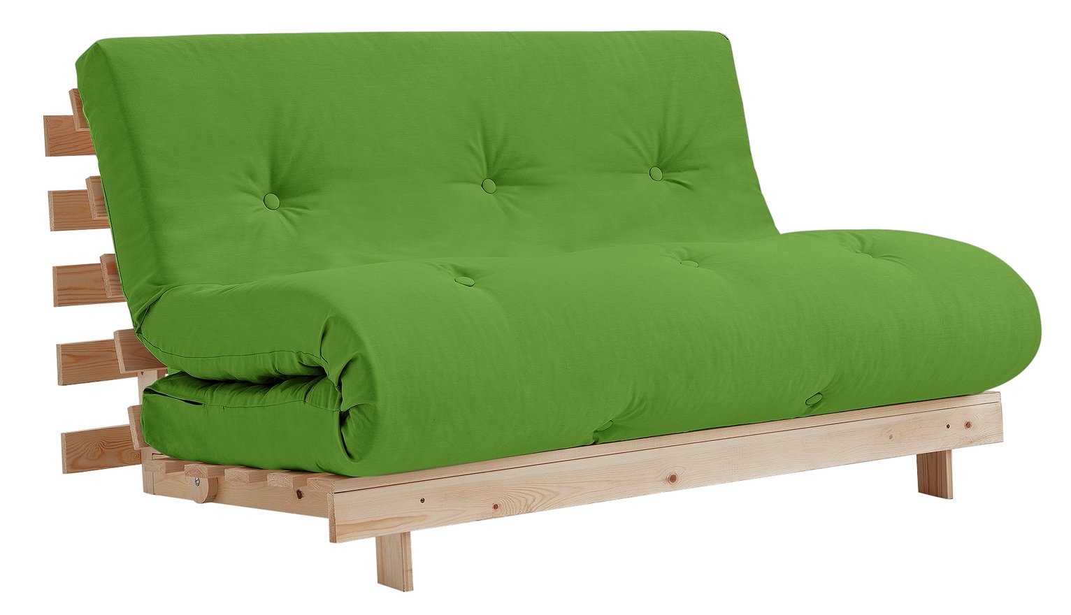Argos Home Futon Double Deluxe Mattress - Green