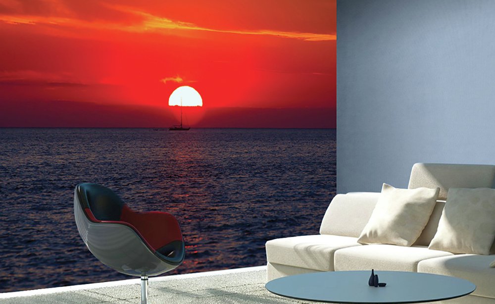 1Wall Sunset Wall Mural