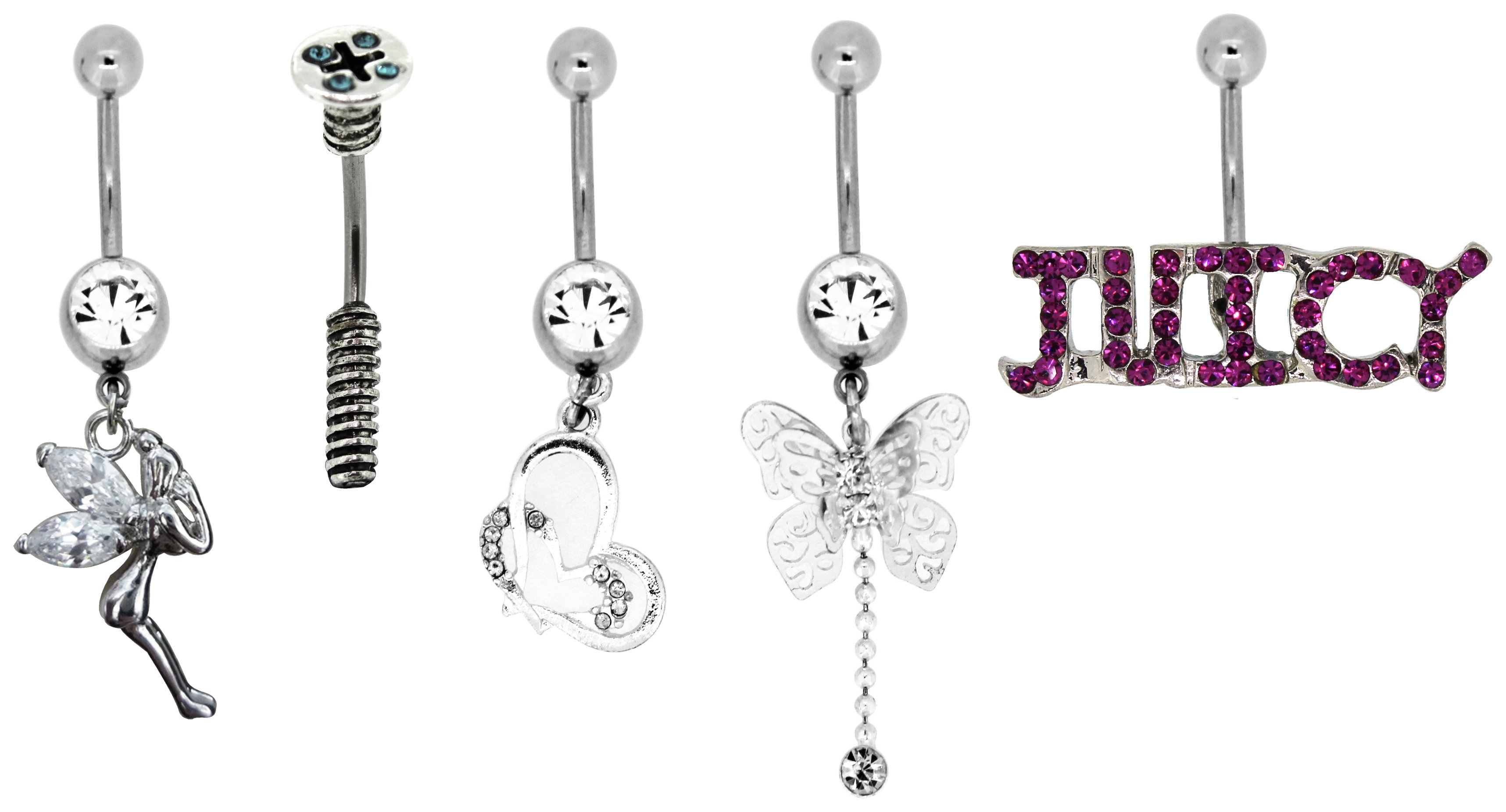 Link Up Fairy, Screw, Butterfly, Juicy Belly Bars - 5