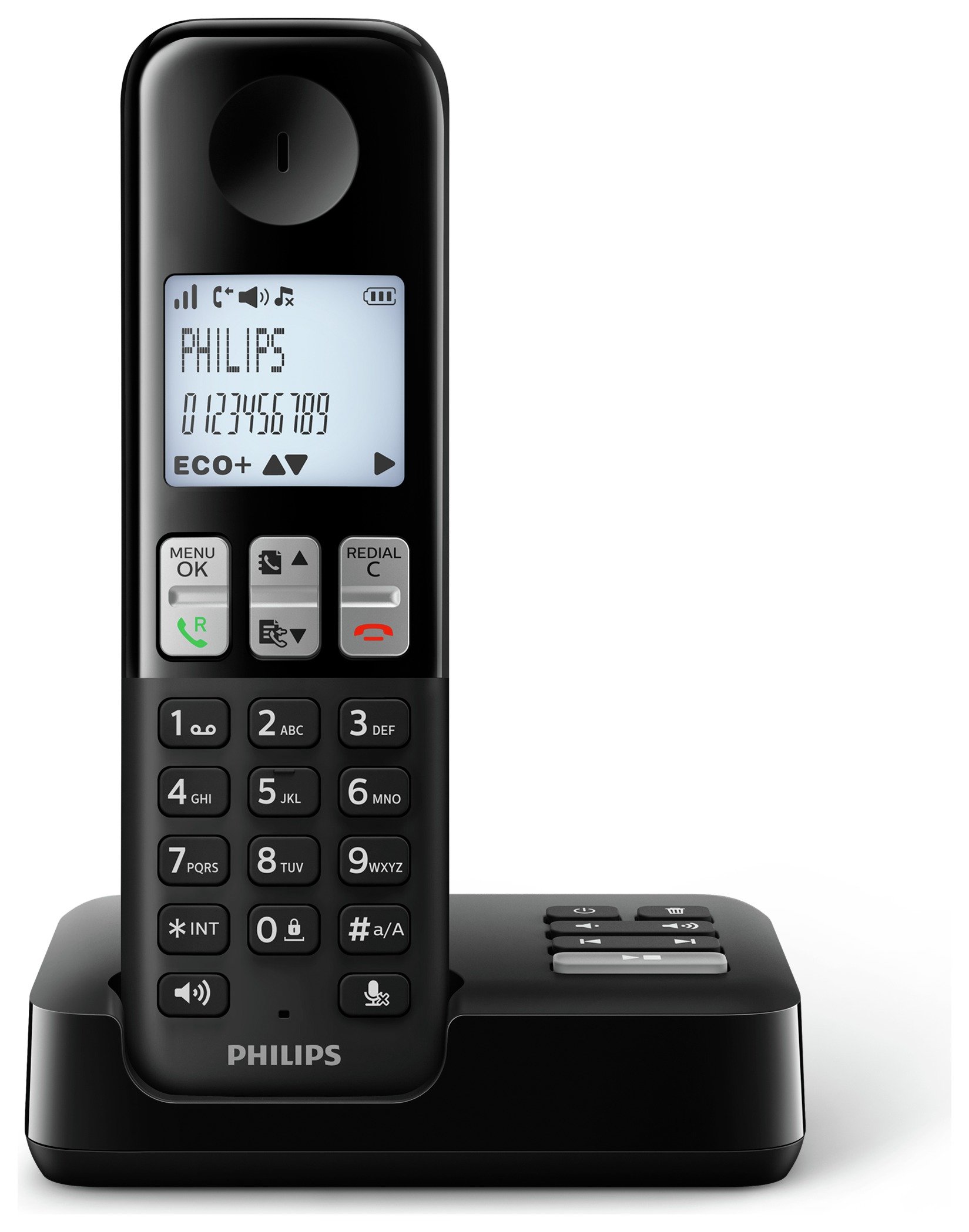 Philips D2351B 05 Cordless Telephone - Single