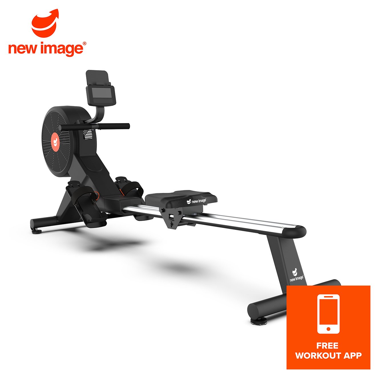 FITT Row Smart - Compact Home Rowing Machine by New Image