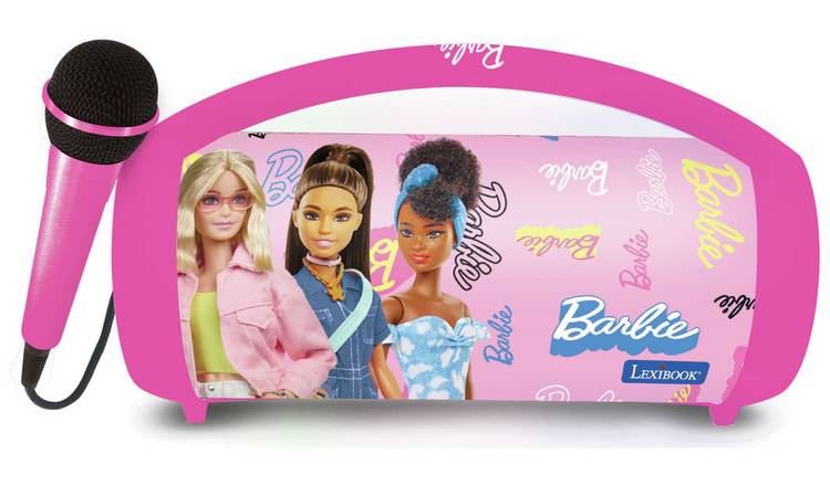 Lexibook BTP585BBZ Barbie Speakers with Lights and Mic