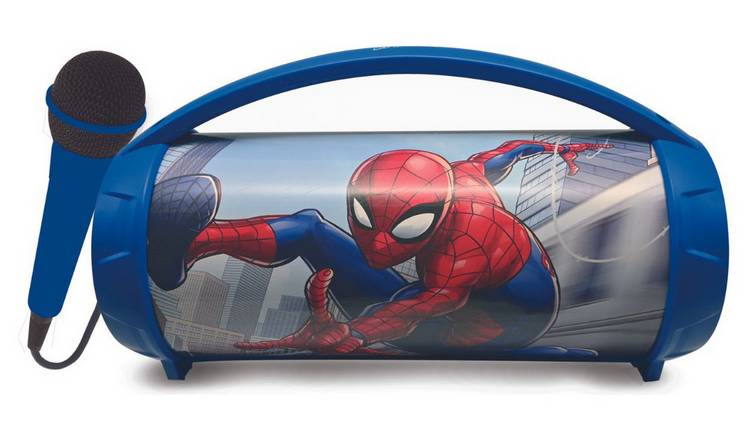 Lexibook Spider-Man Bluetooth Speakers with Lights & Mic