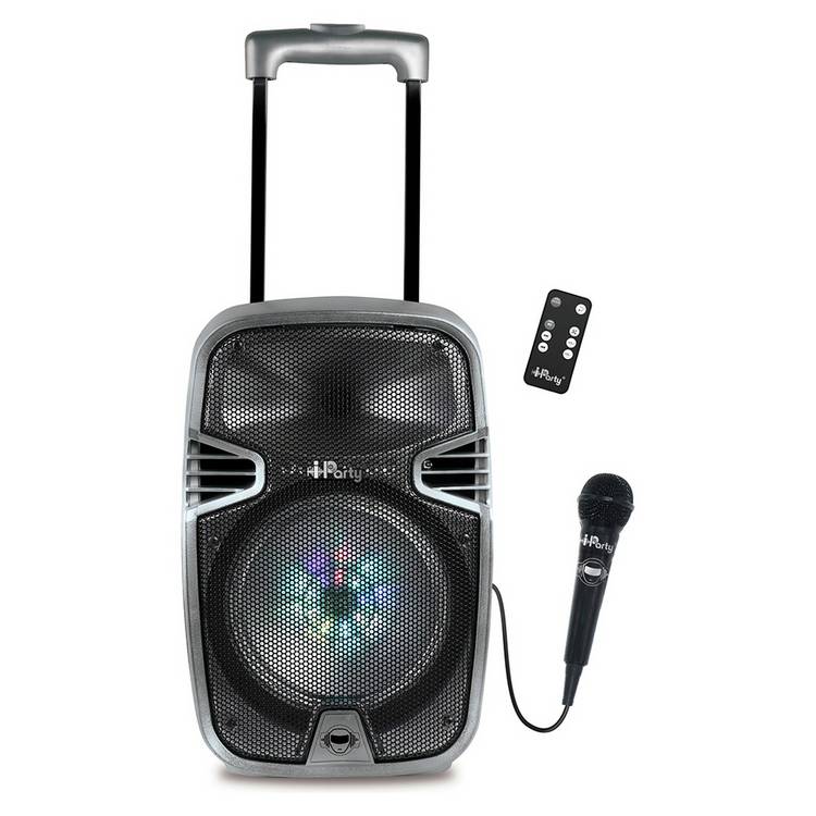 Lexibook K8250 Bluetooth Light Trolley Speaker with Karaoke 0