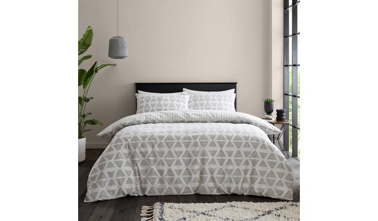 Catherine Lansfield Tufted Print Bedding Set - King size