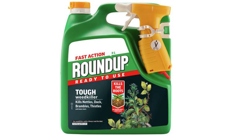 Roundup Ready To Use Tough Weedkiller - 3L