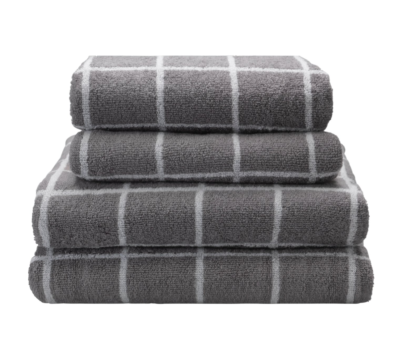 Argos Home Grid 4 Piece Towel Bale Review