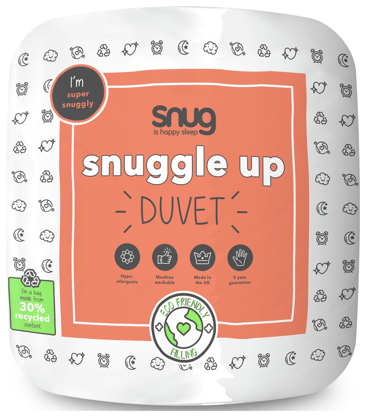 Snug Snuggle Up 13.5 Tog Duvet - Single