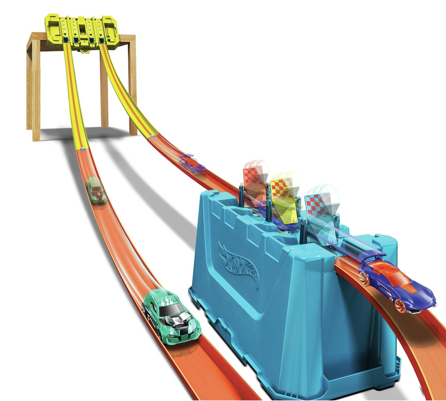 Hot Wheels Track Builder Multi-Lane Speed Gravity Box Review