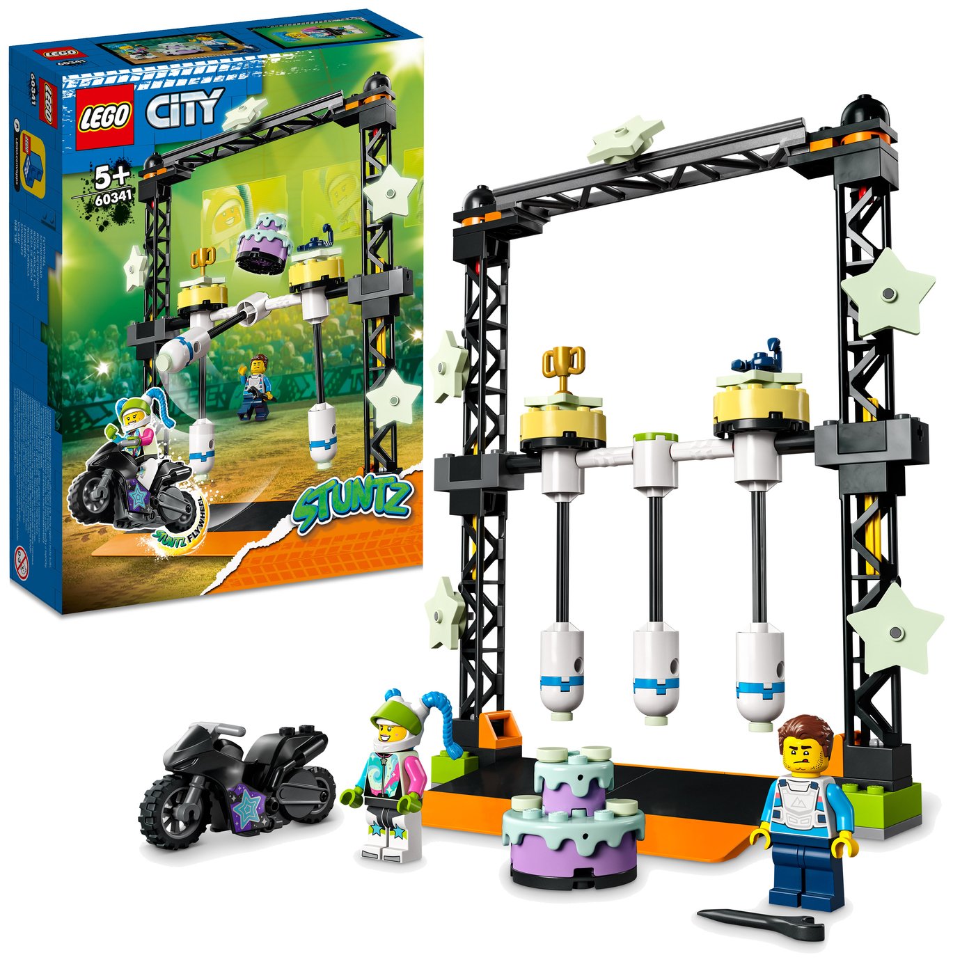 LEGO City Stuntz The Knockdown Stunt Challenge Set 60341 Review - Toy ...