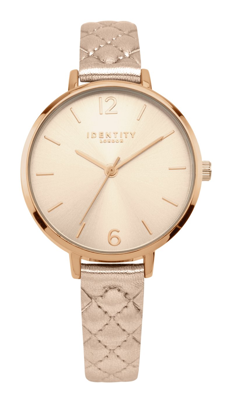 Identity London Ladies Rose Gold Leather Strap Watch Review