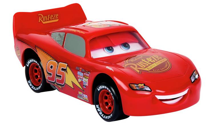 Disney Cars Moving Moments Lightning McQueen Toy Car