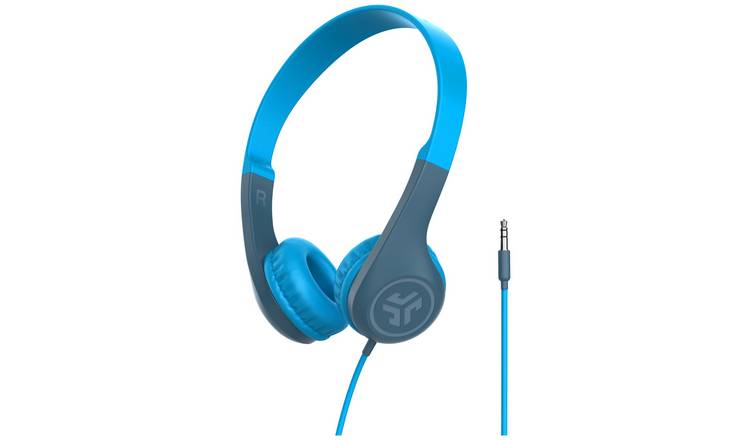 JLab JBuddies Pop Kids Wired On Ear Headphones - Blue