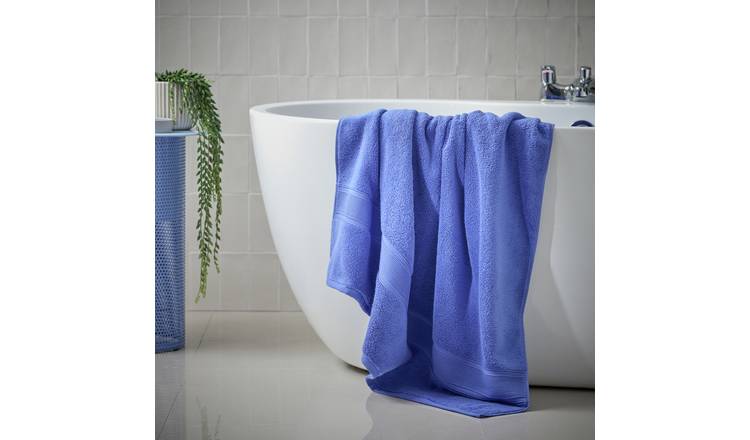 Habitat Supersoft Bath Sheet - Cobalt