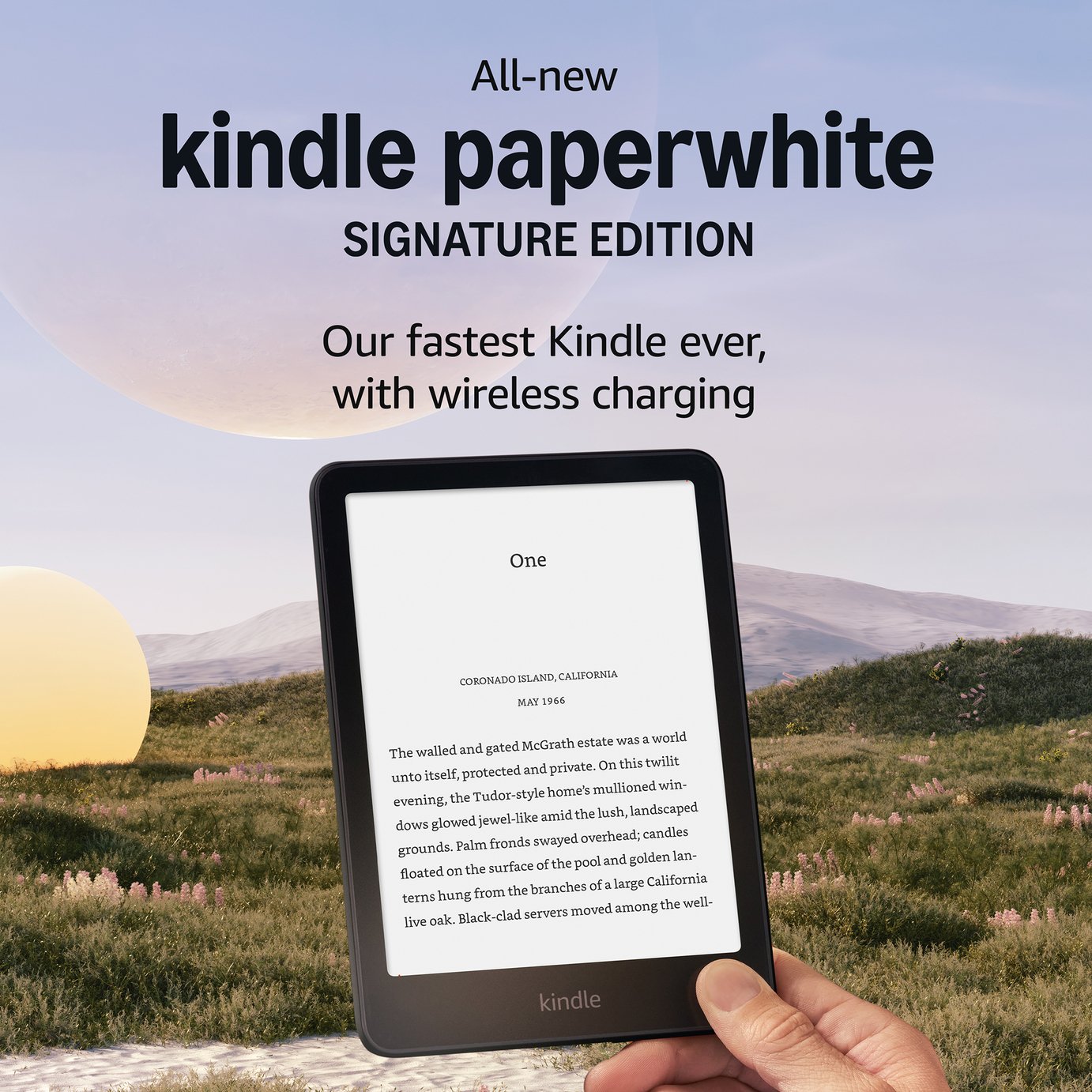 Buy Amazon Kindle Paperwhite Signature 7Inch 32GB Wi-Fi E-Reader