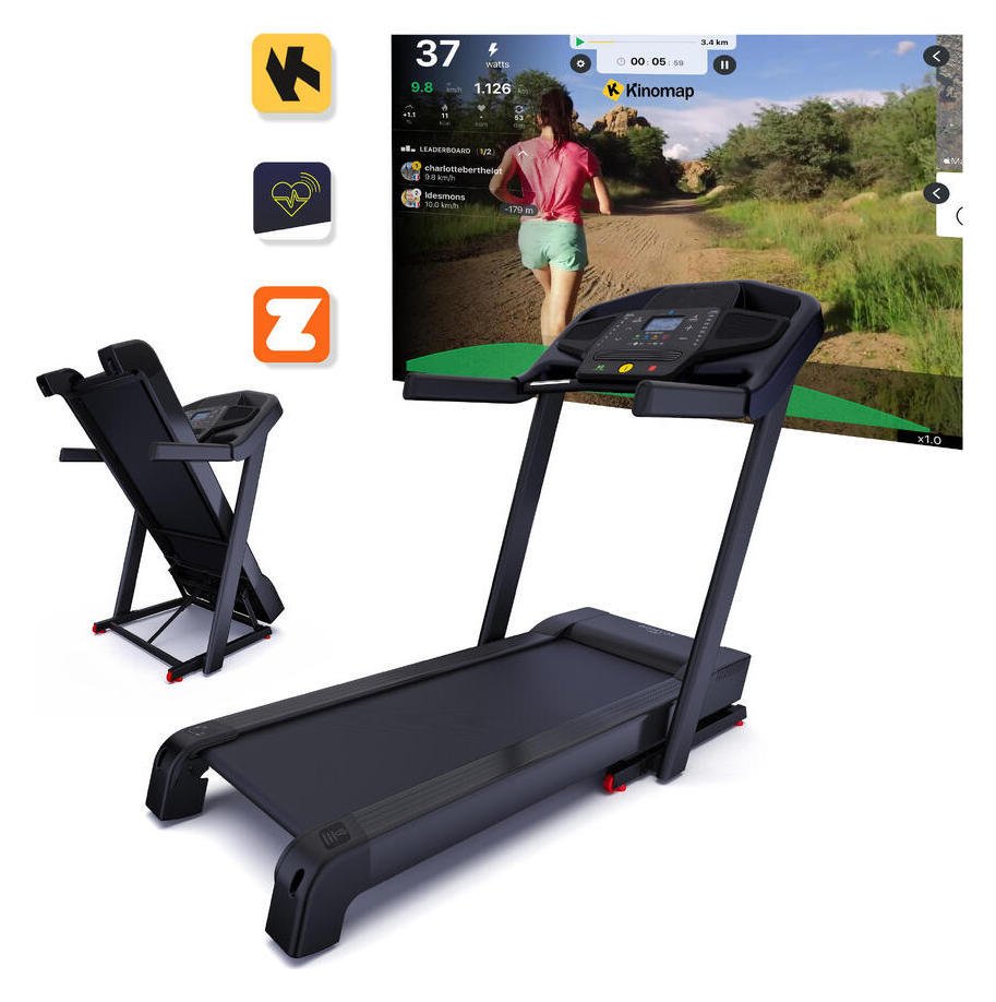 Decathlon T900D Treadmill with Incline and Connected Fitness