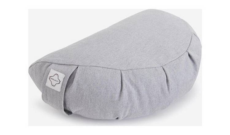 Decathlon Half Moon Yoga Cushion - Grey