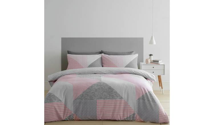 Catherine Lansfield Easycare Larsson Geo Bedding Set -Single