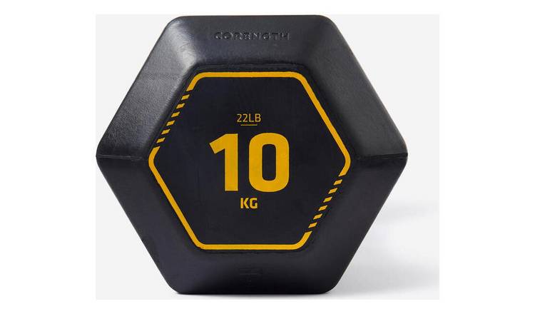 Buy Decathlon HEX Weight Training Dumbbell 1x 10Kg Dumbbells Argos