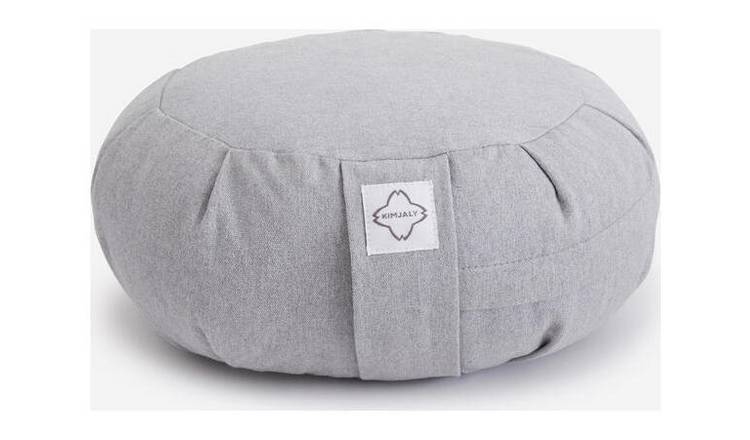 Decathlon Round Yoga Meditation Cushion - Grey