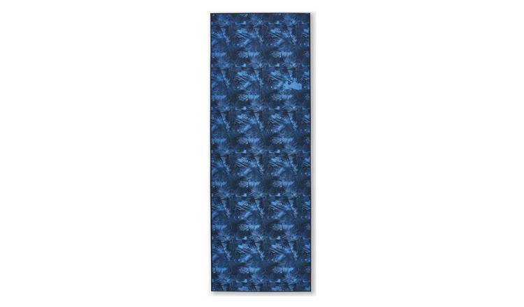 Decathlon 8mm Yoga Exercise Mat - Blue