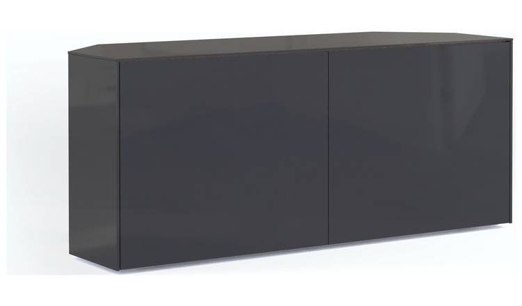 Frank Olsen Intel 2 Door Corner TV Unit - Grey