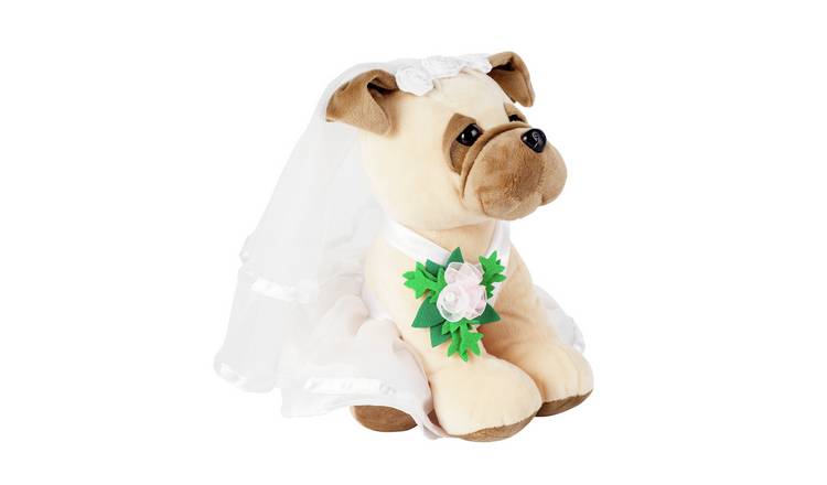 Buy Bride Pug Soft Toy Party Decorations Argos