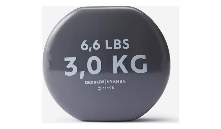 Buy Decathlon PVC Dumbbells Set x 3kg Dumbbells Argos - Main Image