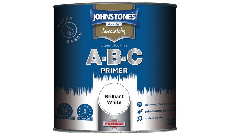 Johnstone's ABC Primer - Brilliant White - 1L