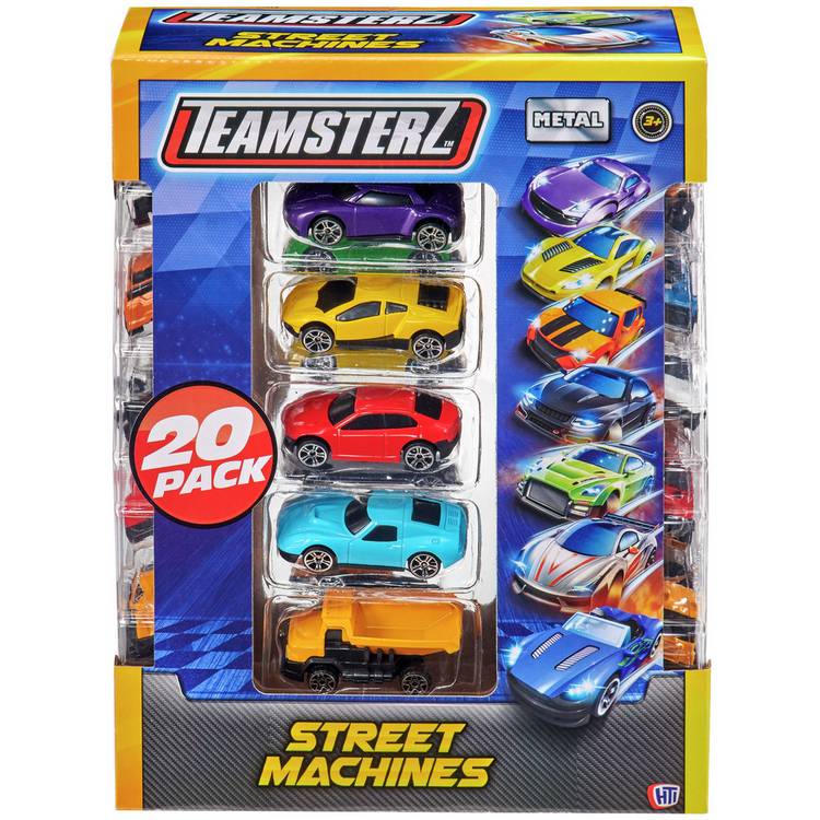 Teamsterz Street Machines Die-Cast-Pack of 20 0
