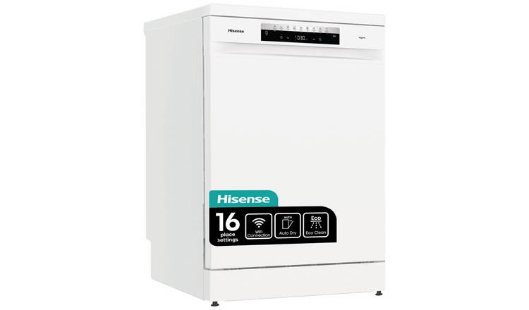 Hisense HS673C60WUK Full Size Dishwasher - White