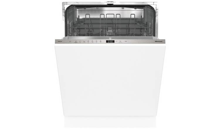 Hisense HV642E90UK Full Size Integrated Dishwasher - White