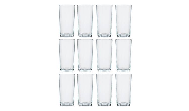 Home Essentials Set of 12 Hi Ball Glasses