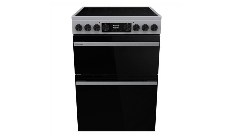 Hisense HDCEC6C20X Double Oven Electric Cooker - S/Steel 
