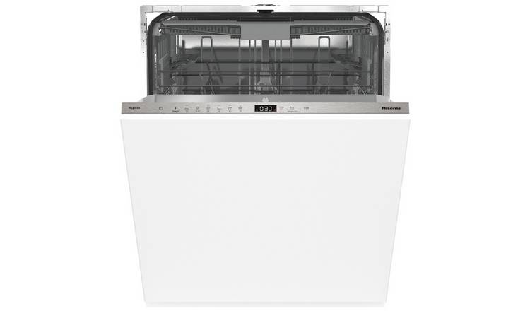 Hisense HV643D90UK Full Size Integrated Dishwasher - White